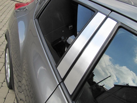 Накладки на стойки дверей Alufrost  Honda Civic IX 4d (2012- )